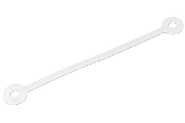 Schlaufen für Buchschrauben transparent