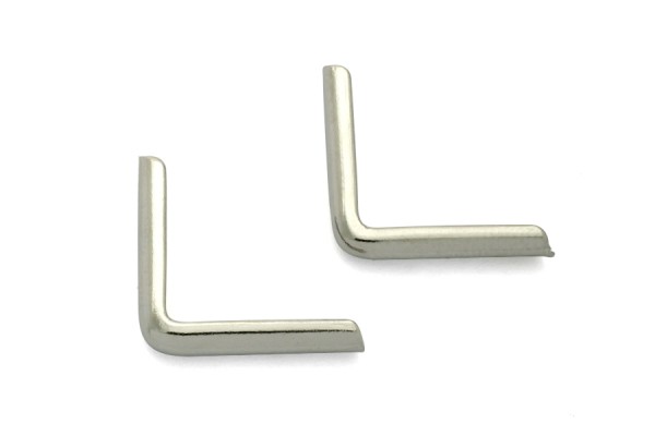 Buchecken silber vernickelt