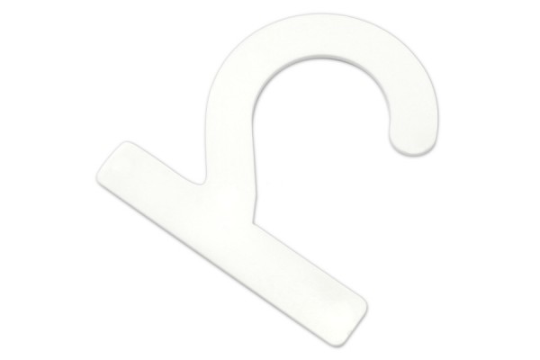 Kollektionshaken Kunststoff weiss