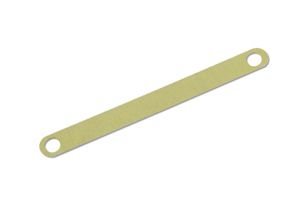 Stahldeckleisten goldlackiert