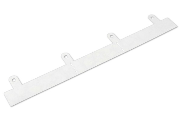 Dispositivi di archiviazione, asolati, trasparenti, 280 mm