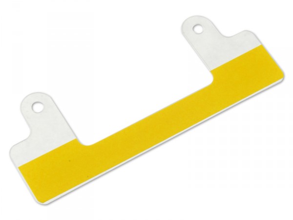 Abheftvorrichtung selbstklebend transparent