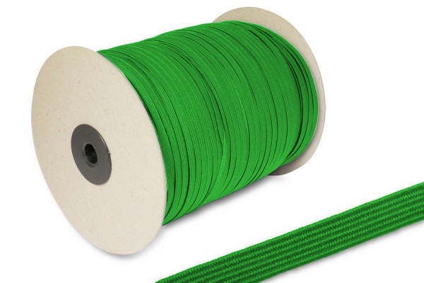 Gomma piatta, in rotolo da 500 m, verde