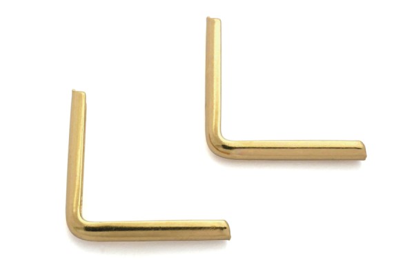 Buchecken gold passiviert