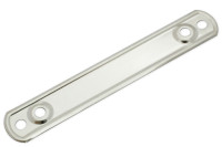 Piastre di rivettatura<br> per molle a spirale,<br> 115 x 19 mm, stagnate