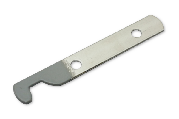 Hängeschienen-Enden, grau gesinterte Enden