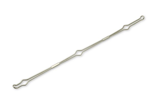 Fissatore a filo, per meccanismi a 3 vie, 280 mm, nichelato