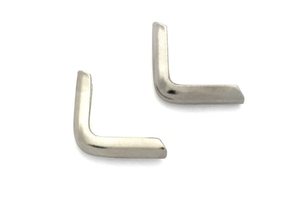 Buchecken silber vernickelt